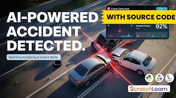 Accident Detection using Python | OpenCV & Deep Learning | AI Project + Source Code #python