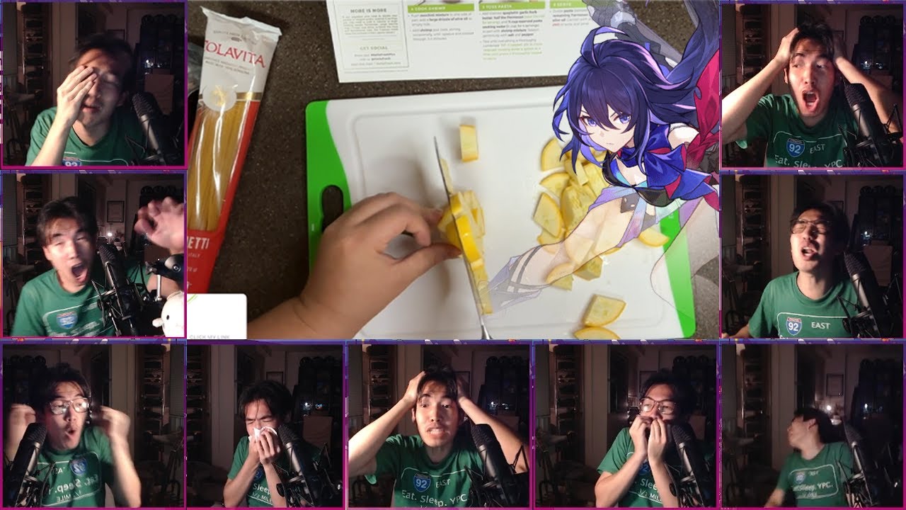 Дэн Хэн EN VA испытывает паническую атаку, наблюдая за тем, как Зеле готовит EN VA