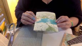 Library Style Pocket DIY for Junk Journals & Smash Books Tutorial