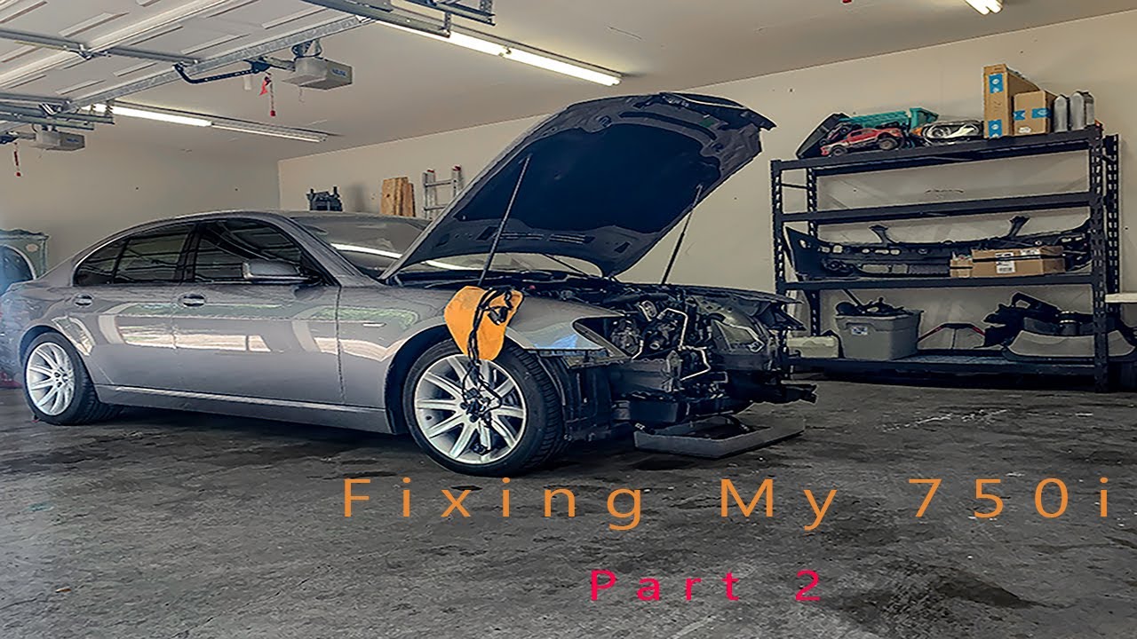 Fixing My Broken BMW 750I (Part 2) - YouTube
