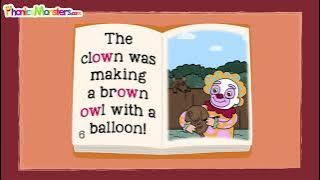 Download lagu Level 4 - Video 2.5 /ow/ /ou/ Story ~ PhonicsMonsters.com