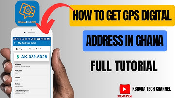 How To Find Ghana Post GPS Digital Address On Phone In Ghana - Full Tutorial 2025