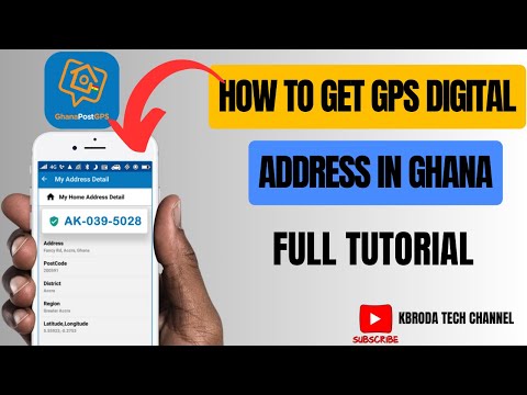 How To Find Ghana Post GPS Digital Address On Phone In Ghana - Full Tutorial
