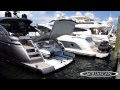 Installing an Aquascan tender into a Pershing 62 Yacht