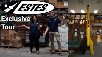 Estes Rockets EXCLUSIVE Tour | Behind the Scenes at a Model Rocket Company