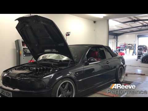 Bmw E46 M3 Velocity stacks Maha Rolling road dyno