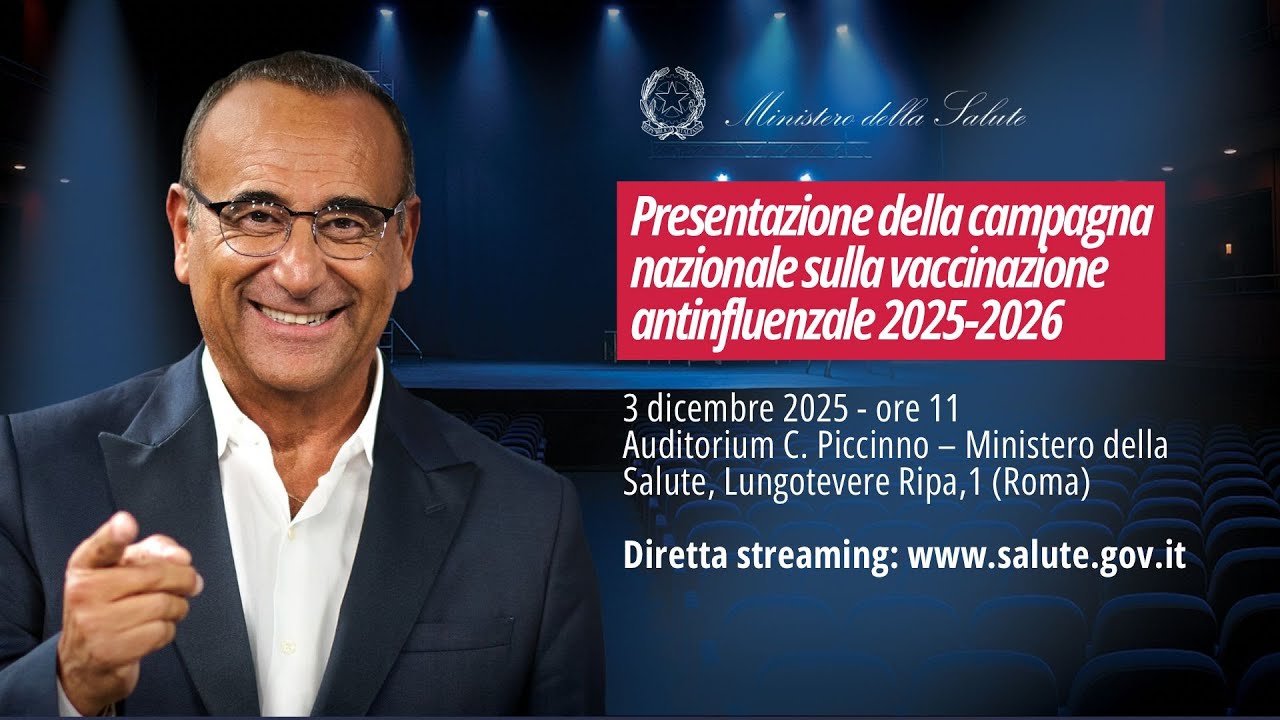 Presentazione della campagna nazionale sulla vaccinazione antinfluenzale 2025-2026
