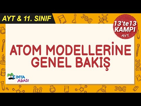 Atom Modellerine Genel Bakış #13te13Kampı #AYTkimya