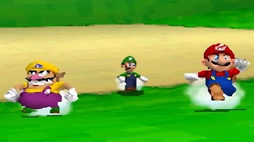 Super Mario 64 DS - 100% Walkthrough - Course 1 Bob-omb Battlefield