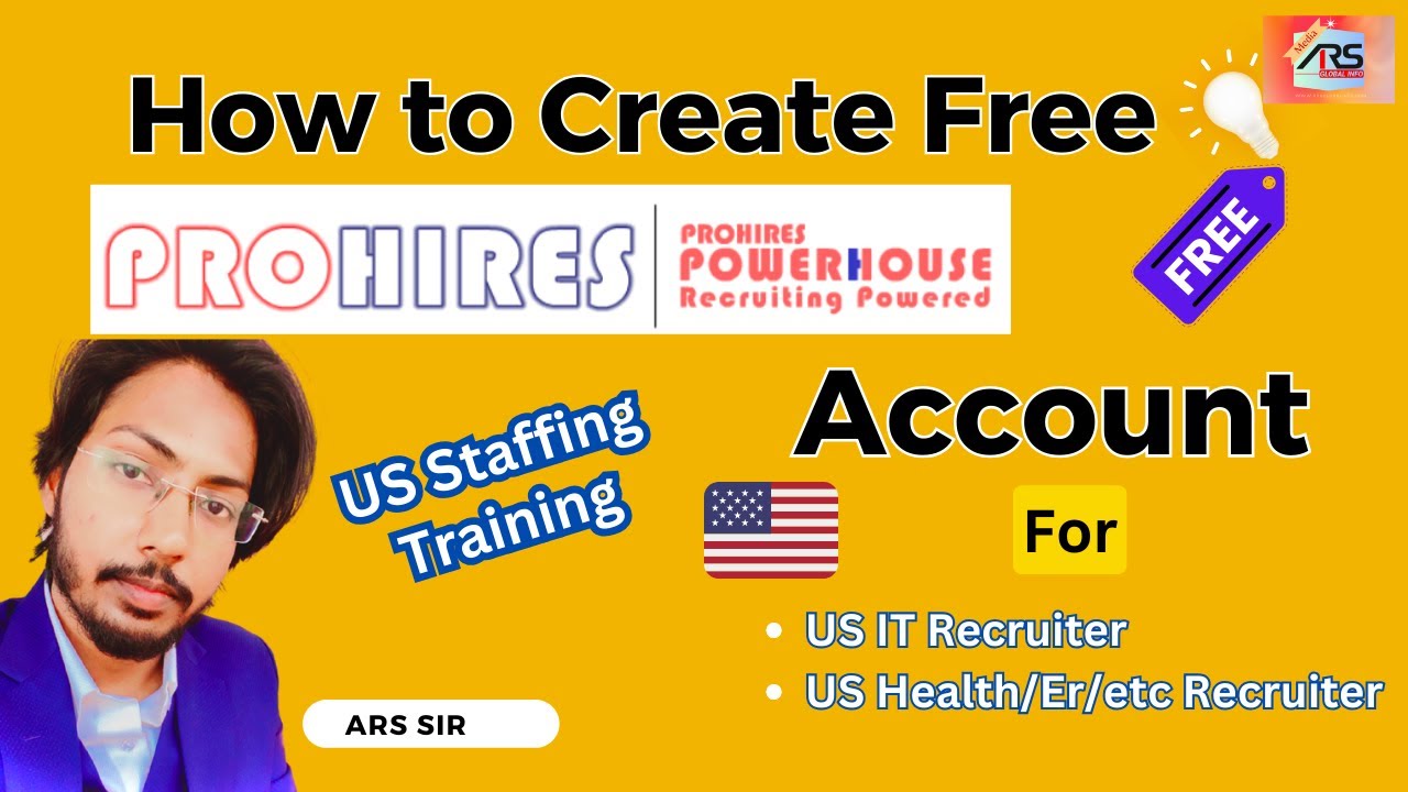 How to Create Free ProHire Account for US Staffing | ProHire PowerHouse Signup