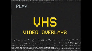 VHS Effects - Video Overlays Pack