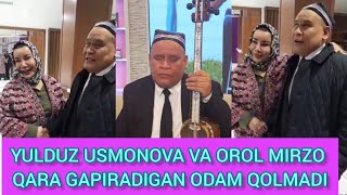 YULDUZ USMONOVA OROL MIRZOGA SAN EMAS HOZIR ODAMLAR KOʻR BOʻLIB QOLDI TUSHUNDINA,ALLOH OʻZI NAQQOSH