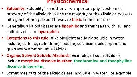 Structure elucidation of Alkaloids Part 1