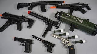 M202 Rocket launcher Toy Gun - Airsoft - Mac10 - SIG MPX - MP5 - Colt Anaconda - Toy Guns Collection screenshot 2