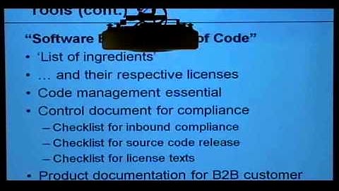 814 1700 Implementation of a FOSS License Compliance Program 01