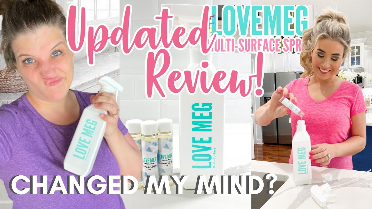 **UPDATE** LOVE MEG MULTI SURFACE CLEANER REVIEW 🙈CHANGED MY MIND? LOVE