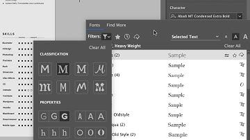 InDesign Character Formatting