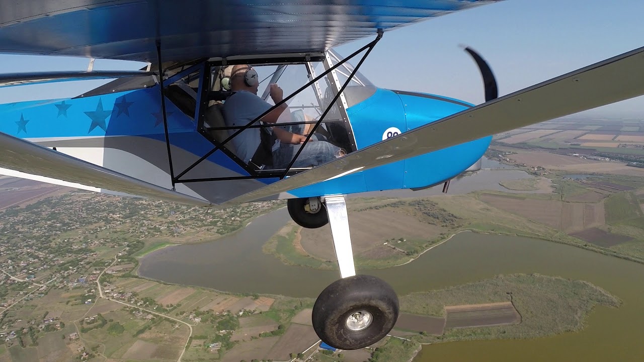 Kitfox 7 landing and takeoff, aerobatics YouTube