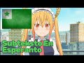 Miss Kobayashi-San Chi No Maid Dragon/ Hejma Drak-servistino De Fraŭlino Kobajaŝi. S1 E1 pt.1