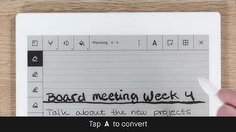 How to Convert Handwritten Notes to Text on the reMarkable 2