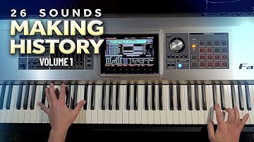 26 SOUNDS - MAKING HISTORY VOL.1 SOUND BANK | ROLAND FANTOM G