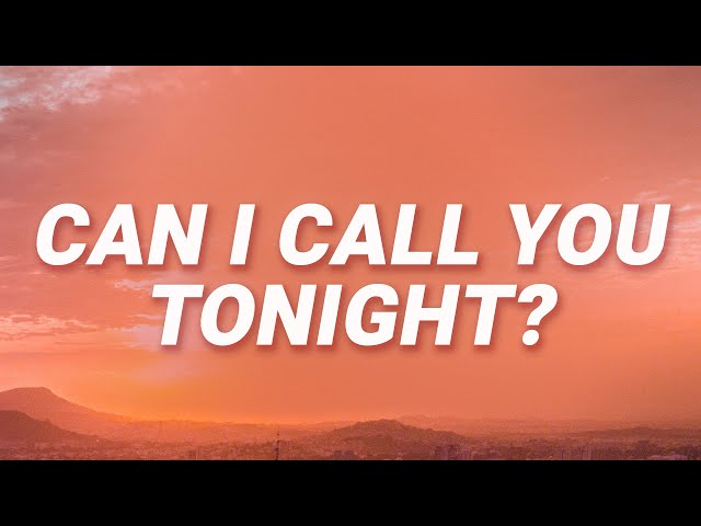 Dayglow - Can I Call You Tonight? (Lyrics) 