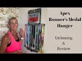 Apex Runner's Medal Hanger | Running Girl Medal Display | Running Bibs Apex Runner's Medal Hanger | Running Girl Medal Display | Running Bibs