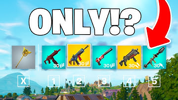 Winning A Game Of Reload BUT I Can ONLY Pick Up MYTHICS/EXOTICS!