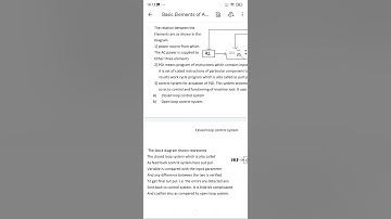 Basic Elements of Automation