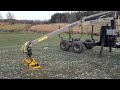 Skogsvagn Huggarvagn med kran Trejon Multiforest MF90 - thumbnail 0