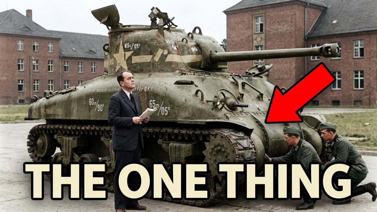 German Engineers Found One Thing About Captured Shermans They Couldn't Believe