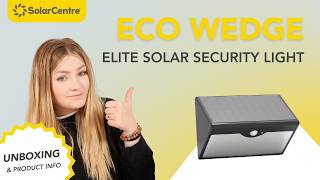 Unboxing & Product Info: Eco Wedge Elite Remote Control Solar Light | The Solar Centre