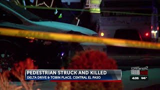 Pedestrian struck and killed