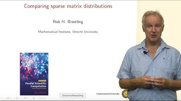 Comparing sparse matrix distributions
