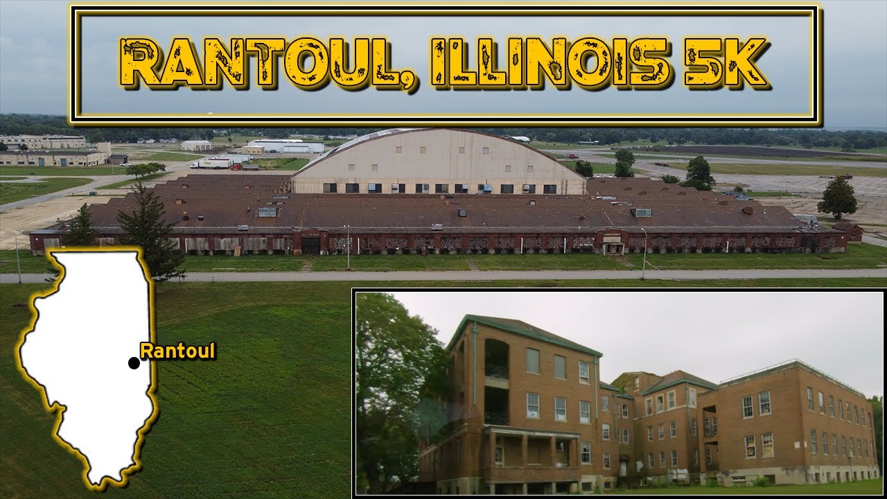 A Town With an Abandoned Air Force Base Rantoul, Illinois 5K. YouTube