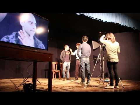 Sergio Rubini e Roberto Bigherati - Backstage 1-2 Novembre 2014, RB Casting