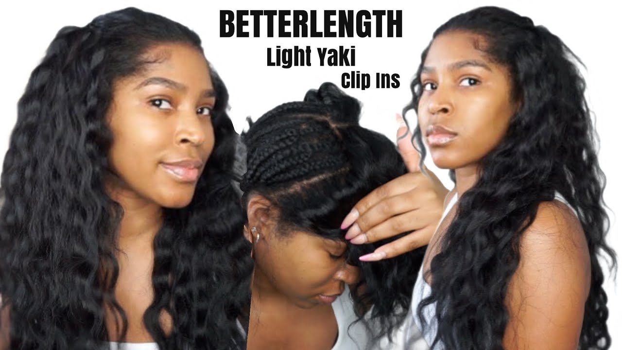 HOW TO INSTALL CLIP INS OVER BRAIDS | BETTERLENGTH - YouTube