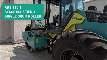 Ammann ARS.1 Series Tier 3_Single Drum Rollers, 11-17 ton class size