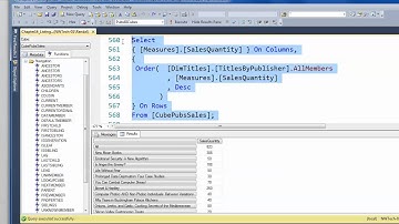 MDX 10 Order Functions