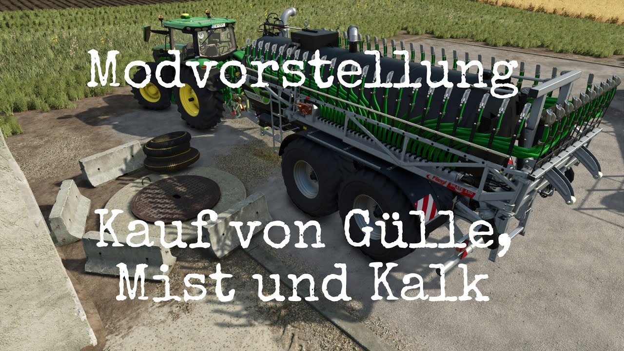 LS25 Mods (Ps5) Kauf von Gülle,Mist und Kalk Modvorstellung (Ps5,Xbs,PC ...