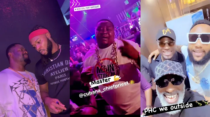 Flavour, Zubby Michael, Chief Priest, Kcee Storm This Club Made Money Rain As the Shutdown