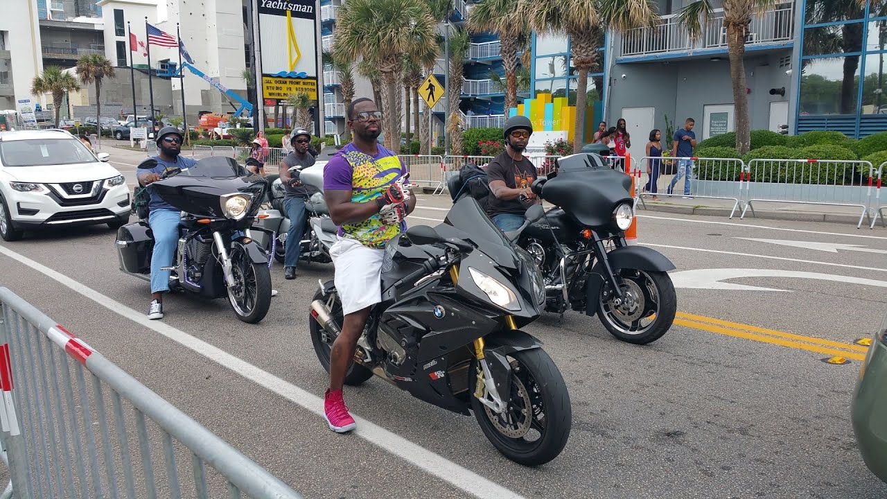 Black Bike Week, Myrtle Beach, South Carolina YouTube