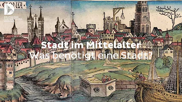 Was ist typisch für eine mittelalterliche Stadt?