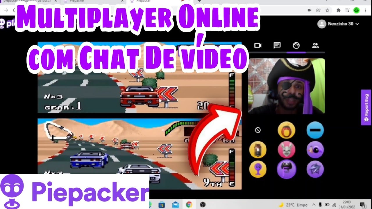 Piepacker: Jogue de graça diversos jogos retrô através do seu