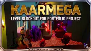 Portfolio Project | Level Design Blockout 2 | Game Kaarmega
