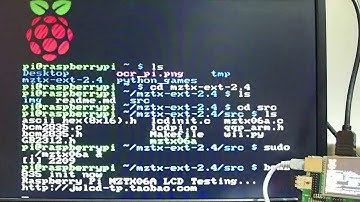 Setup Tontec 2.4-inch TFT LCD 240x320 RGB Pixels Touch Screen Display Monitor For Raspberry Pi