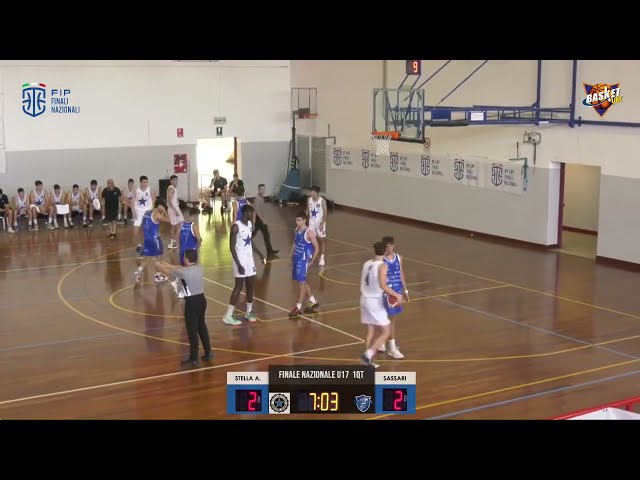 STELLA AZZURRA ROMA vs DINAMO SASSARI (Finali Nazionali UNDER 17 M - GIRONE B - gara 2)