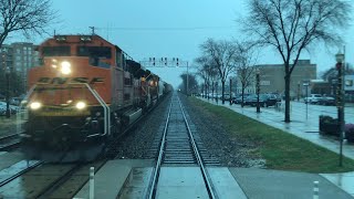 Metra Bnsf Cab Car Ride To Chicago Union Station