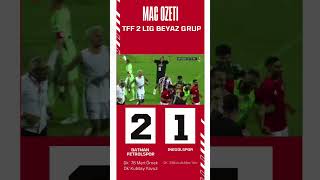 Batman Petrolspor 2 - 1İnegöl Maç Özeti