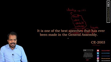 Sentence Correction with CE-2003